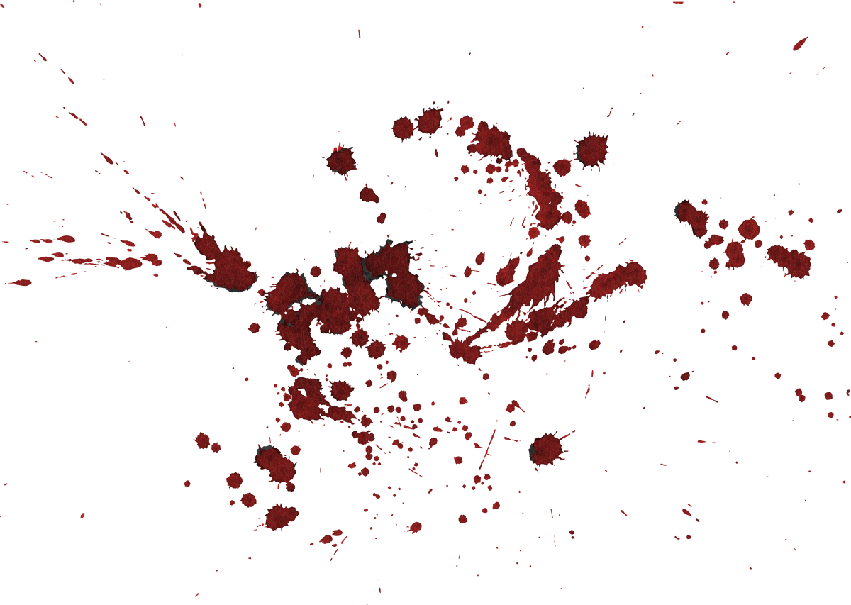 Blood or Paint Splatters